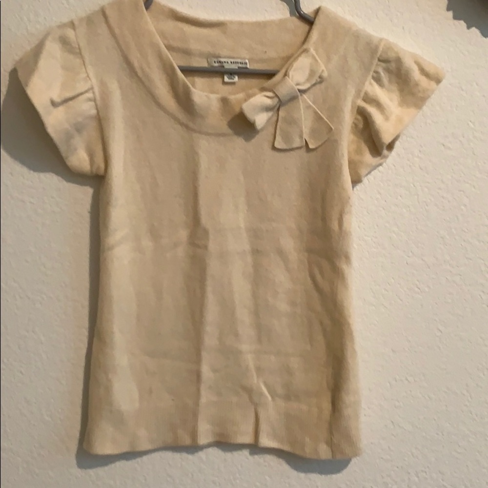 Banana republic wool cashmere sweater short sleeve